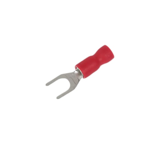 Наконечник кабельный КВТ вилочный изолированный НВИ 1.5-4 серия EasyFix (100шт/уп) 90901