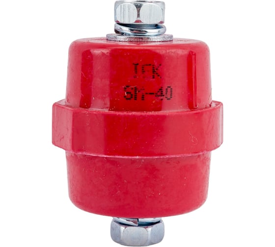 Изолятор IEK SM40 М8, силовой, с болтом YIS11-40-12-B