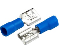 Разъем General Lighting Systems РпИм 2-5-0,8 (плоский) "мама" GRIM-2-5,6 Синий, 100 штук 475728