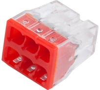 Клемма строительно-монтажная 6-проводная General Lighting Systems GTER6-06-P СМК, 0.5-2.5 мм2, с пастой, 100шт 800426