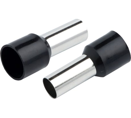 Наконечник-гильза General Lighting Systems НГИ1 GNGI-E-6-12 Черный, 100 штук 475755