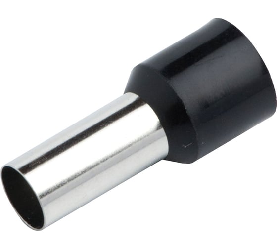Наконечник-гильза General Lighting Systems НГИ1 GNGI-E-6-12-50 Черный, 50 штук 476255