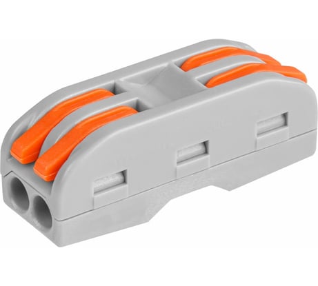 Клемма соединительная проходная ЮПИТЕР СК-222 (2.5 мм2) (50 шт) JP7201-16