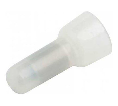 Концевой изолирующий зажим General Lighting Systems КИЗ GKIZ-1,5-4-W, (1,5-4 мм2), белый, 100 штук 475420