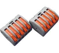 Клемма монтажная 5-проводная General Lighting Systems GTER3-05 32А IP20 упаковка 50 шт 800483