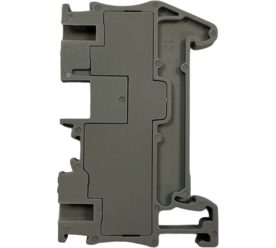 Клеммник пружинный быстрозажимной iTOK Push-in на DIN-рейку 2,5 мм2 (серый) PFT 2,5 (упаковка 10 шт) i-KL-PFT-25-GREY-10 1