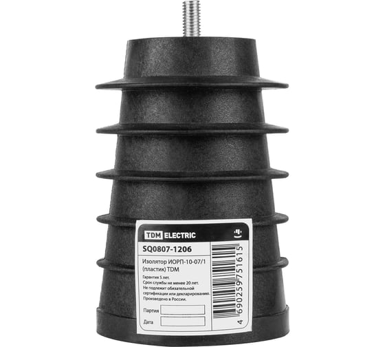 Изолятор TDM ИОРП-10-07/1 (пластик) SQ0807-1206