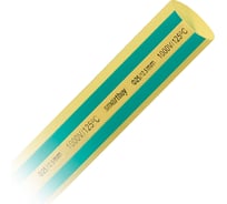 Термоусаживаемая трубка Smartbuy 25/12,5, желто-зеленая, 1 метр, 10 шт SBE-HST-25-yg