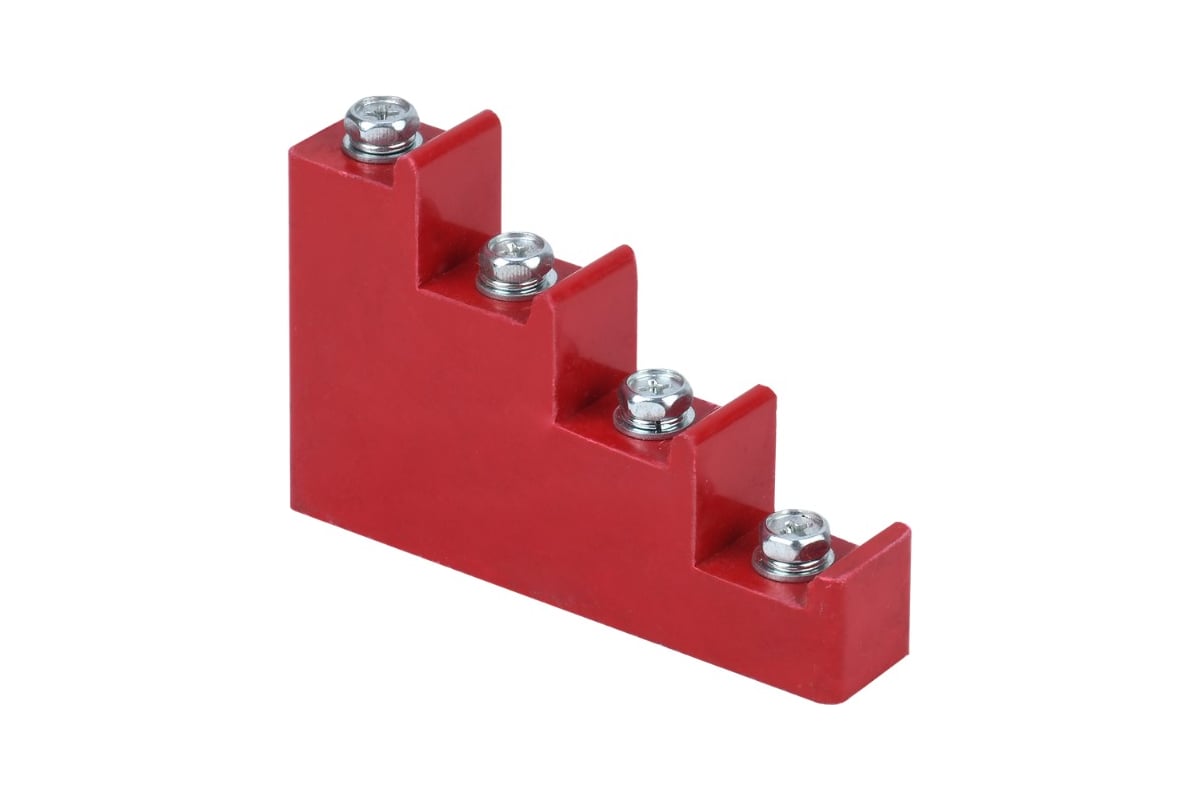 Изолятор ступенчатый IEK ИС4-20 (М6) силовой, с болтом YIS11-4-20-B ...