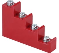 Изолятор ступенчатый IEK ИС4-20 (М6) силовой, с болтом YIS11-4-20-B