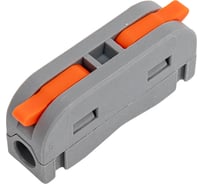 Строительно-монтажная проходная клемма Smartbuy с рычажками, 1 полюс, 10 шт. SBE-ptcwcc-1-rp