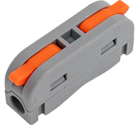 Строительно-монтажная клемма с рычажками проходная 1 полюс, 8 шт. Smartbuy SBE-ptcwcc-1-rp