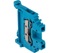 Самозажимная клеммная колодка EKF PROxima JXB-S-2.5, 24А, синяя plc-jxb-s-2.5b