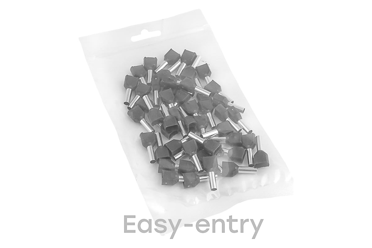 Штыревой втулочный изолированный наконечник EKF PROxima НШвИ(2) 4-12 50 ...