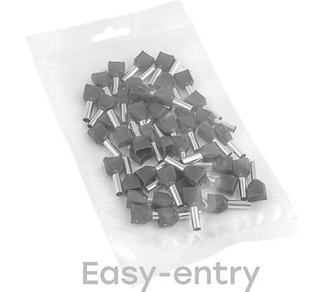 Штыревой втулочный изолированный наконечник EKF PROxima НШвИ(2) 4-12 50 шт nhvi2-4.0-12