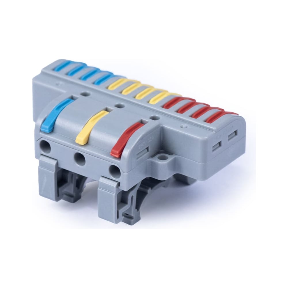 Клемма соединительная универсальная проходная Cabeus 3-12 полюса, с ...