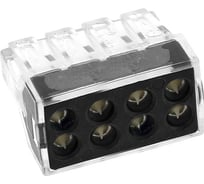 Строительно-монтажная клемма EKF PROxima СМК 773-108 8 отверстий, 1,0-2,5мм2, 4шт plc-smk-108r