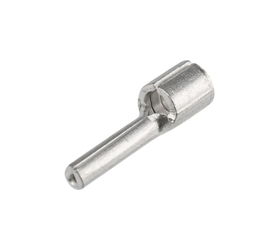 Штифтовой плоский наконечник REXANT кабельный 2.5–12, 50 шт 08-1708 1