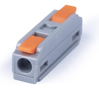 Клемма соединительная Cabeus универсальная проходная 1 полюс с рычагом 0,08-4,0 (1шт) MX-1