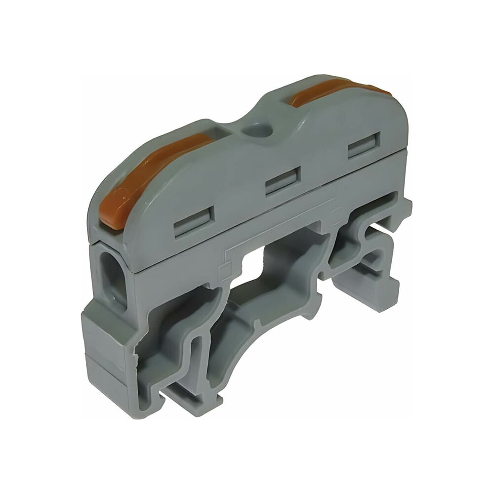 Клемма соединительная Cabeus универсальная проходная 1 полюс с рычагом ...