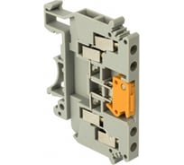 Двойная измерительная клеммная колодка EKF PROxima JXB-4/35 тип K серая plc-jxb-2-4/35K-gy