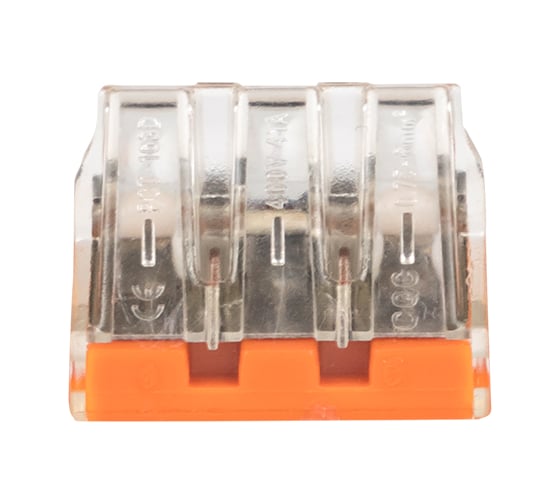 Клемма EKF СМК 773-173, 3 отверстия, 2,5-6,0 мм2 PROxima 4шт plc-smk-773-173r