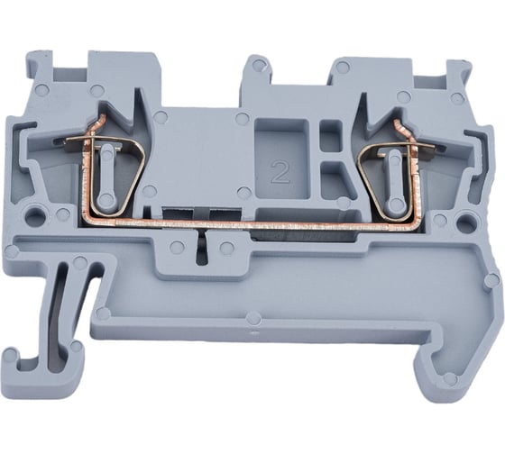 Клеммная самозажимная колодка EKF PROxima, JXB-ST-1.5, 17.5А, серая 60 шт plc-jxb-st-1.5