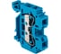 Колодка клеммная самозажимная EKF JXB-S-10 PROxima, 57А, синяя plc-jxb-s-10b 1