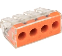 Клемма EKF СМК PROxima 773-174, 4 отверстия, 2.5-6.0мм2 4шт plc-smk-773-174r