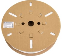 Трубка МАРКЕРПРОМ ПВХ, круглая кембрик (аналог IB4020), для печати и маркировки кабеля и провода диаметром меньше 4 мм, белая, в рулоне 200 п.м mpr06ib4020