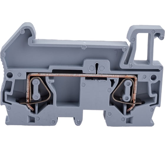 Клеммная самозажимная колодка EKF JXB-ST-4, 41А серая 40 шт PROxima plc-jxb-st-4