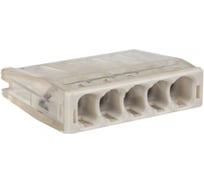 Клемма EKF СМК 2273-245, 5 отверстий 0,5-2.5 мм2 PROxima 4шт plc-smk-2273-245r