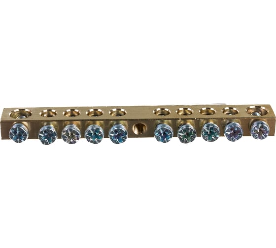 Нулевая шина Navigator NBB-69-10-1 10 шт 71744