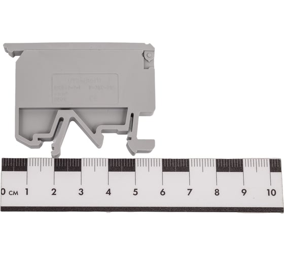 Винтовая клемма EKF JXB-4/35RD для плавких вставок 5х20 серая (30 шт.) plc-jxb-4/35RD-gy