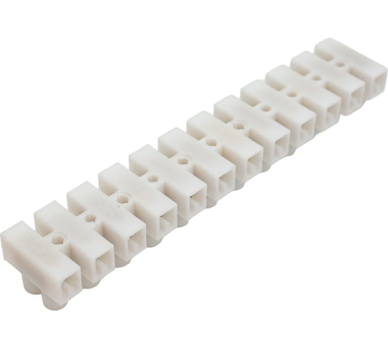 Клеммная колодка EKF PROxima 3А полистирол белая 10шт plc-KK-4-3-ps-w