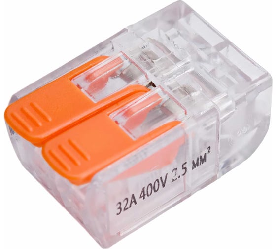 Монтажные клеммы Navigator NTC-R1-2-50 50шт/упаковка 61682