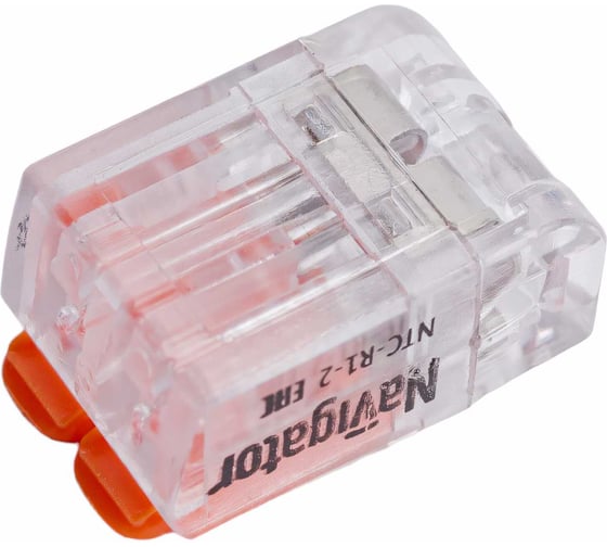 Монтажные клеммы Navigator NTC-R1-2-50 50шт/упаковка 61682