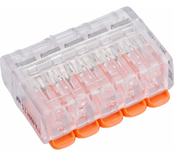 Монтажные клеммы Navigator NTC-R1-5-50 50шт/упаковка 61684