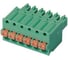 Клеммник Dinkle 3 контакта "гнездо" шаг 3.81 мм, пружин. ESC381V-03P Т02164081 1