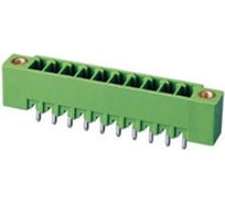 Клеммник Dinkle 8 контактов "вилка" шаг 3.81 мм (с бок. резьб. отв.), вертик. на пл. ECH381VM-08P Т02153268