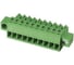 Клеммник Dinkle 4 контакта "гнездо" шаг 3.50 мм (с фикс. винт.) EC350VM-04P Т02153167 1