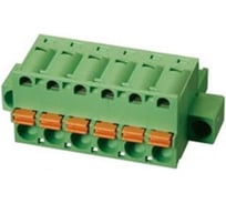 Клеммник Dinkle 4 контакта "гнездо" шаг 5.08 мм (с фикс. винт.), пружин. 2ESDSRM-04P Т02164168