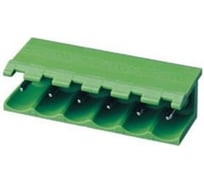 Клеммник 2 контактный Dinkle &quot вилка&quot шаг 5.08 мм открытый, пр. угол на пл. 2EHDR-02P Т02150509