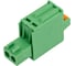 Клеммник 2 контактный Dinkle &quot гнездо&quot шаг 2.50 мм, пружин. ESC250V-02P Т02164026 2