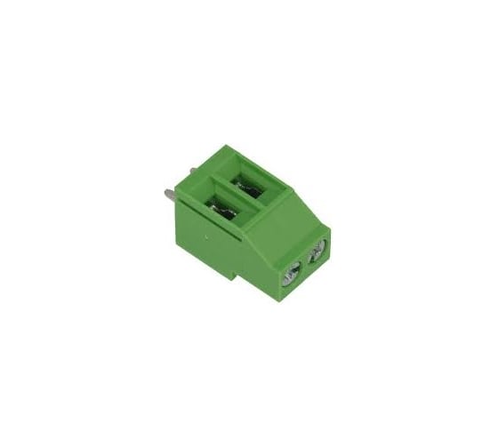 Клеммник 2 контактный Dinkle шаг 5.00 мм, вертикальный на плату (H = 18.0 мм) EHK5V-02P Т02235636 1