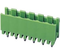 Клеммник Dinkle 5EHDV-02P 2 конт., вилка, шаг 5.00 мм откр. (вертик. на плату) T02150467 Т02150467