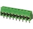Клеммник Dinkle 2 контакта ш.3.50 мм, верт. на плату (ан.DG350-3.5-02P-14/ MA212-350M02*) ED350V-02P Т02150427 1