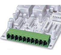 Клеммник Dinkle ECH350R-10P 10 конт., вилка, шаг 3.50 мм закр., прям. угол на плату T02153157 Т02153157