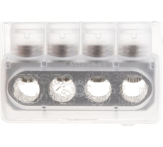 Клеммник Энсто KE10.1 Al 4x10-35мм Cu 1.5-25мм 2071