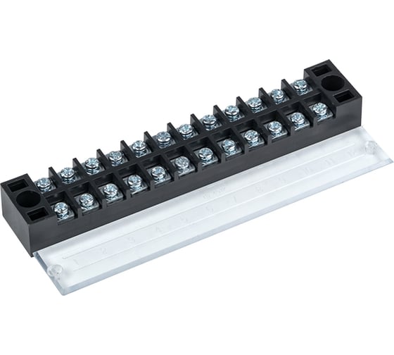 Клеммный терминал EKF TB-4512, до 4.5мм2, 45A, 12 клеммных пар, PROxima 20шт tb-4512